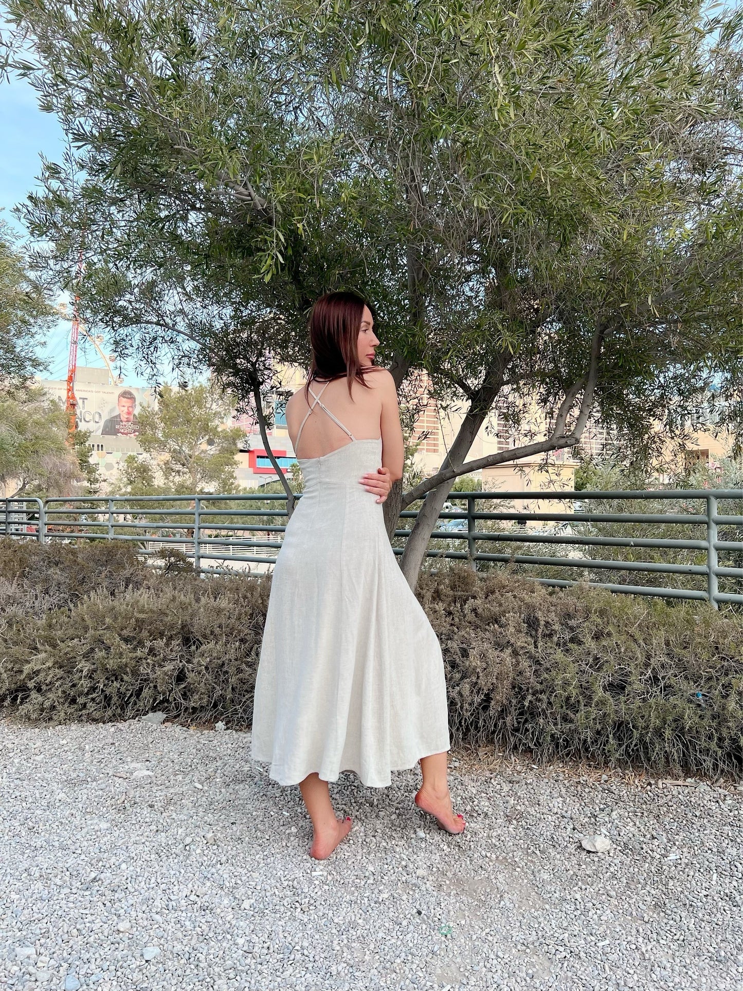 Take Me to Marseille Midi Dress